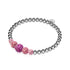 Bracelet Kikiballa en cascade de cristal et récif de corail